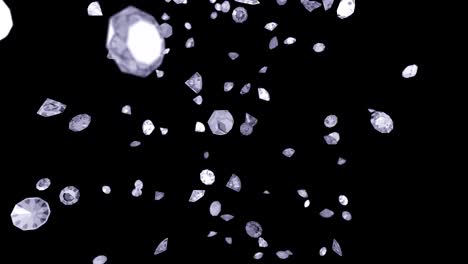 Diamantes-Piedras-Preciosas-Piedras-Cayendo-Fondo-De-Boda-En-Cámara-Lenta-4k